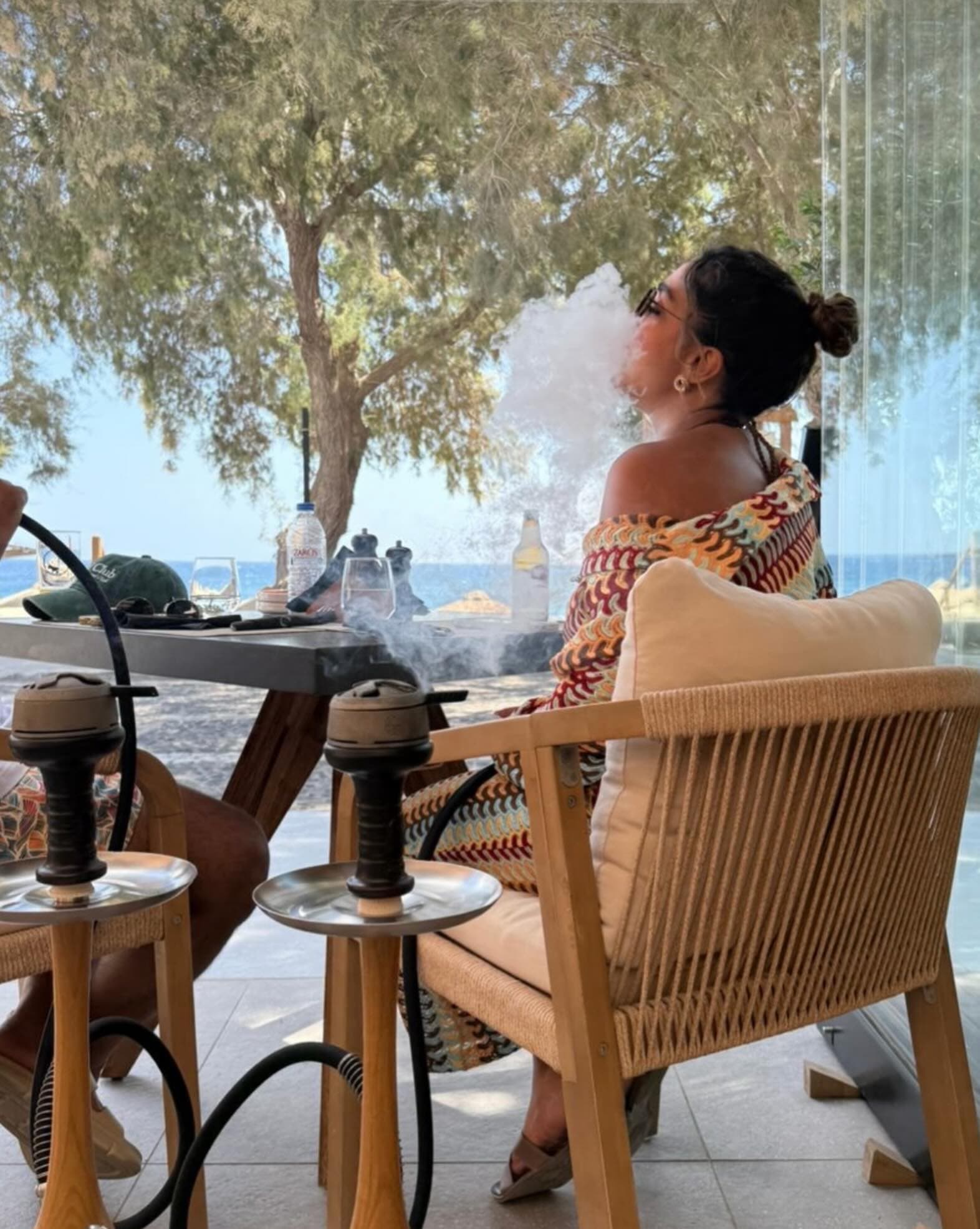 Shisha and Sea View