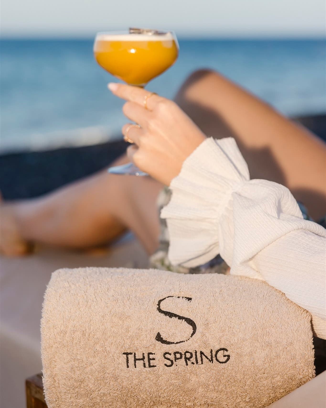 Poolside, Spring Towel