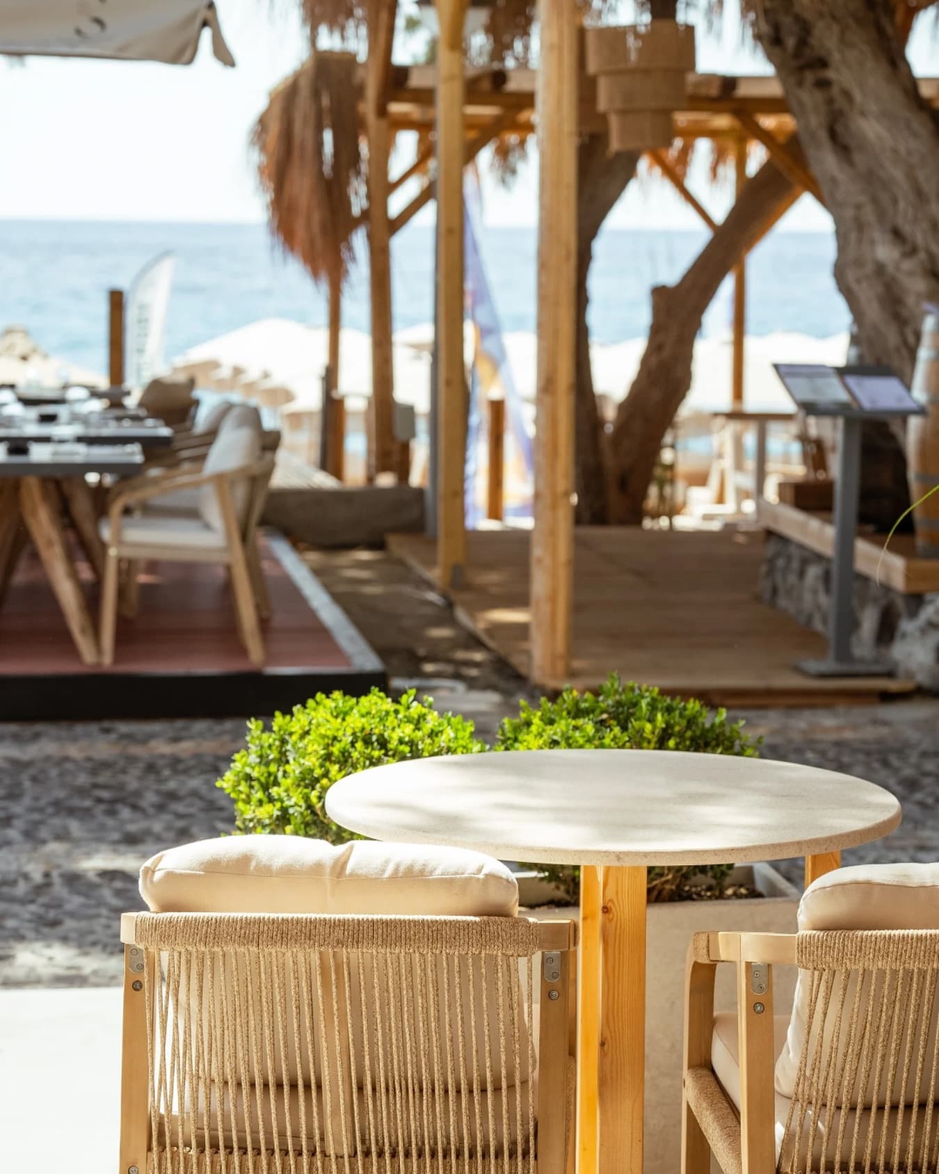Beachfront Dining