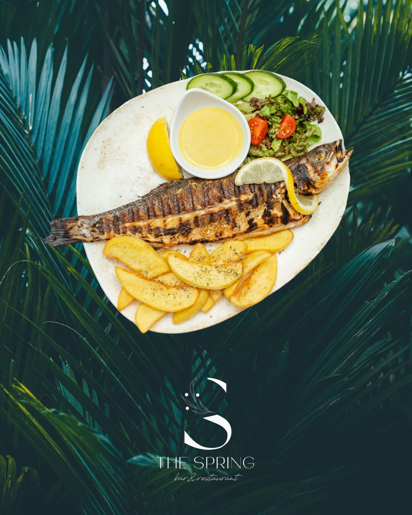Whole Grilled Seabream