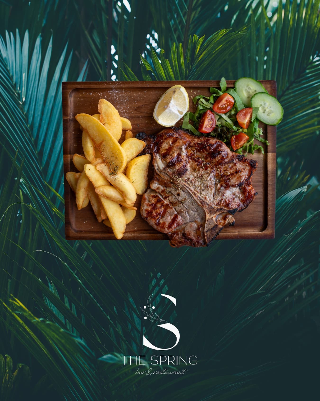 Grilled Bone-In Chop
